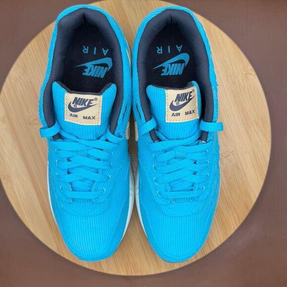 Nike Air Max 1 PRM Corduroy Baltic Blue/Sail White Men’s size 8 - Picture 10 of 11